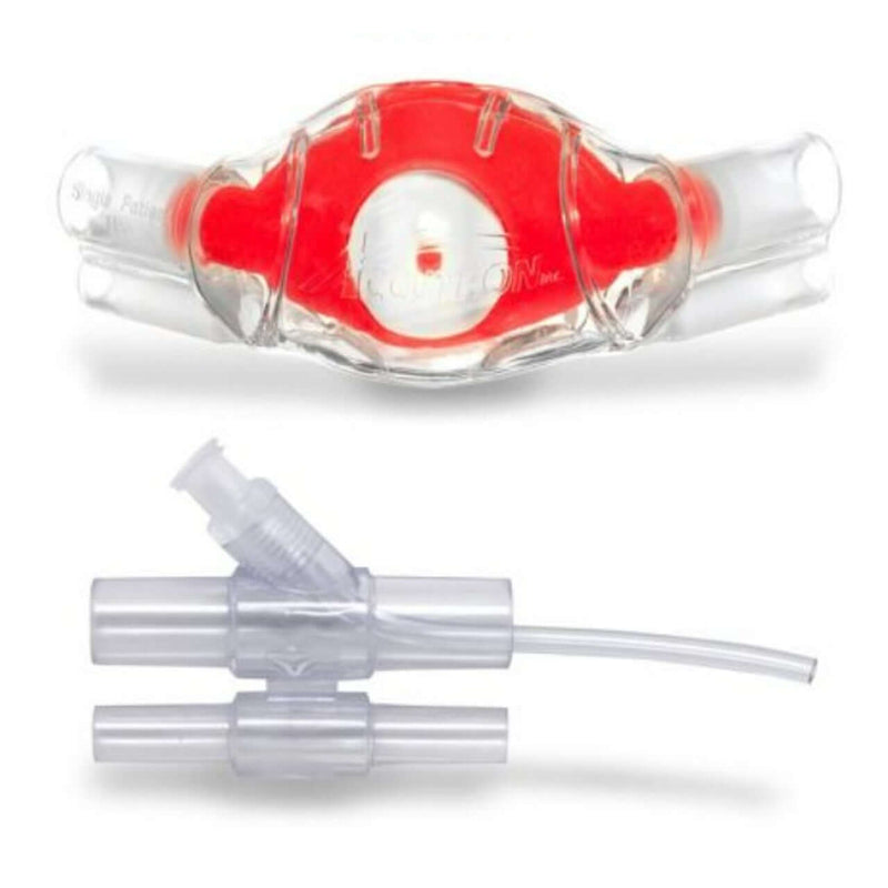 Clear View Nasal Mask and Capnography Bundle, Pediatric, 12/pk 33037-12-CAP