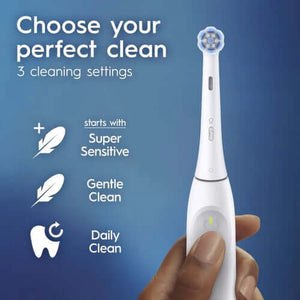 P&G iO2 Series Electric Rechargeable Toothbrush Pure White | SurgiMac Dental Supply