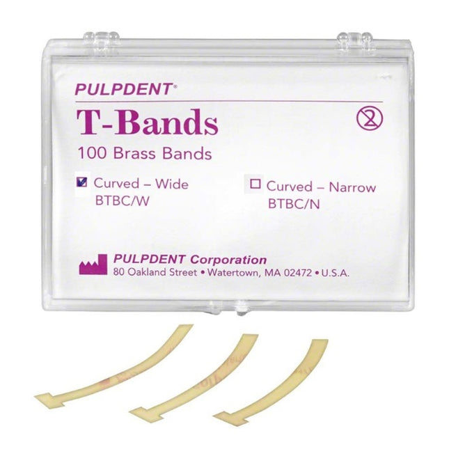 Pulpdent T-Bands Matrix Bands 100/pk