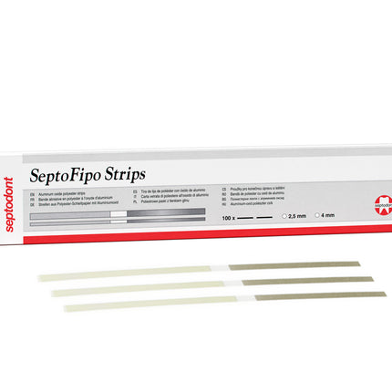 Septodont | Septodont SeptoFipo Interproximal Strips, 4.0mm x 7", 100/Bx | 01C4039