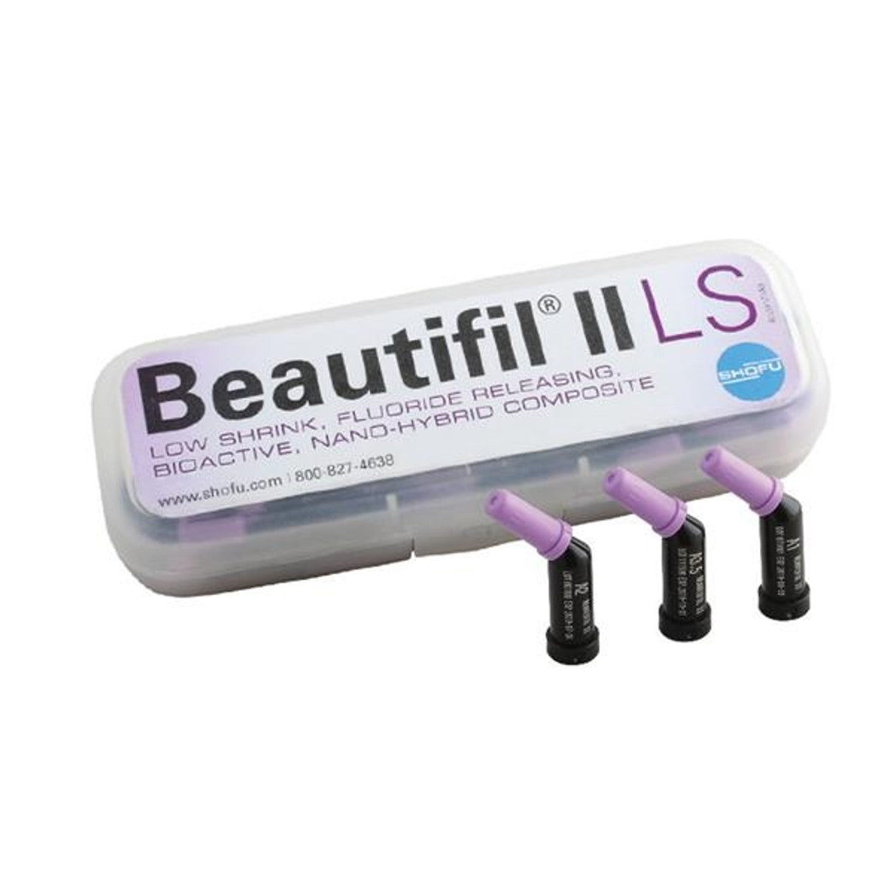 Shofu Dental 1759 Beautifil II Universal Composite – B1 Shade, 0.25g Compules (20/Pk)
