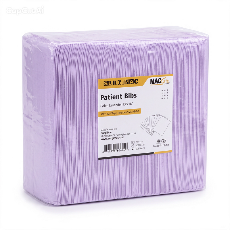 SurgiMac Patient Bibs, 13