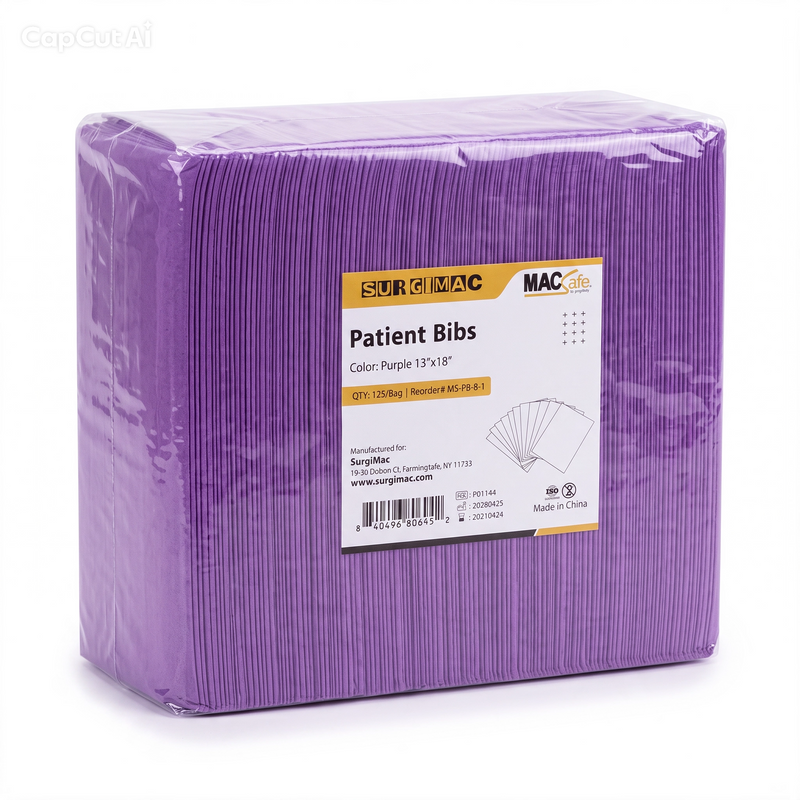 SurgiMac Patient Bibs, 13