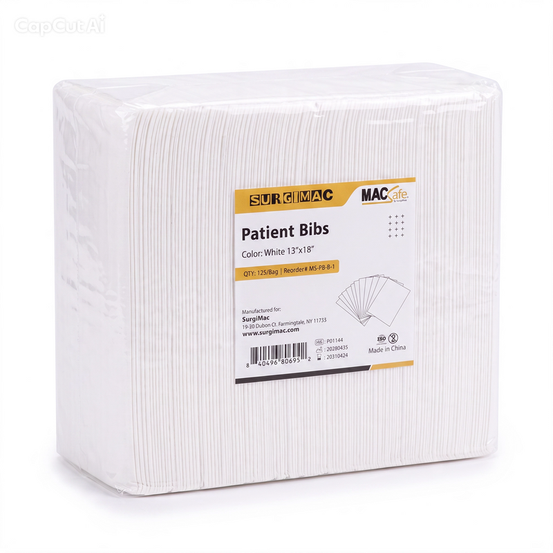 SurgiMac Patient Bibs, 13