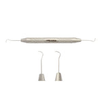 SurgiMac Pigtail Explorer, Double Ended , Stainless Steel, Hexa Series, 1/Pk 10-319-H