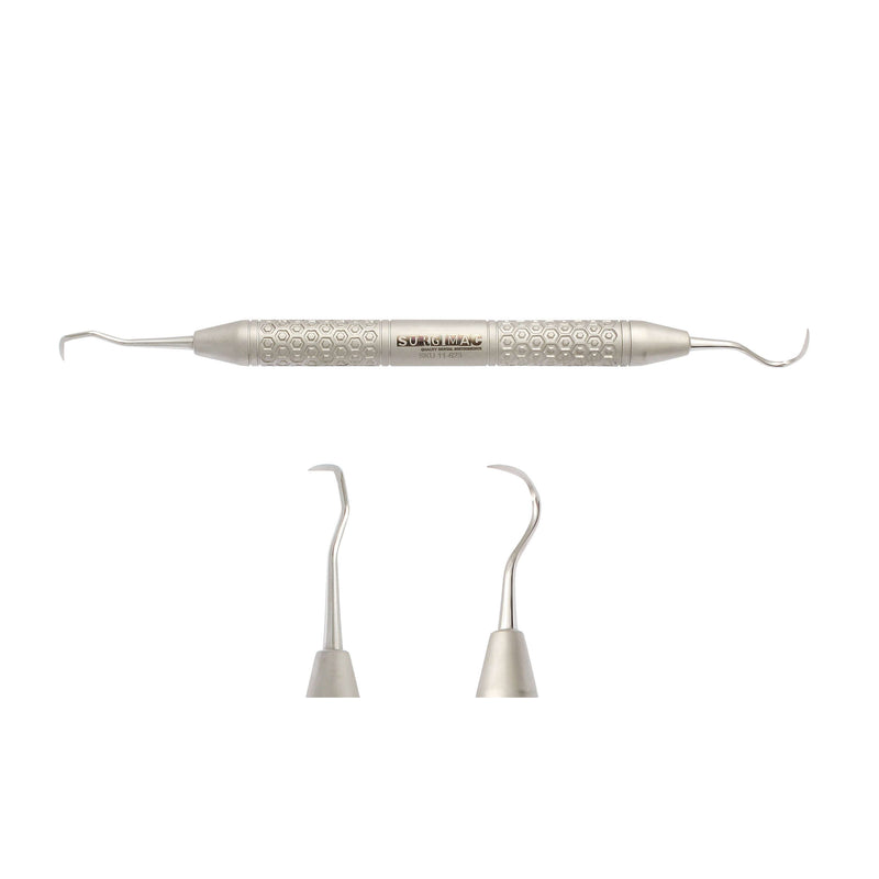 SurgiMac U-15 Towner/30 Jacquette Scaler, Stainless Steel, Hexa Series, 1/Pk 11-623-H