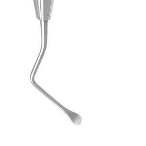 SurgiMac #12 Miller Surgical Curette, 35mm reach. 4.5 mm wide spoon, non-serrated ends, Stainless Steel, Air Series, 1/Pk 10-520