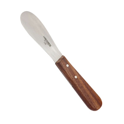 SurgiMac #11R Spatula, Non-Magnet Flexible Blade, Wooden Handle, Stainless Steel, Pro Series, 1/Pk