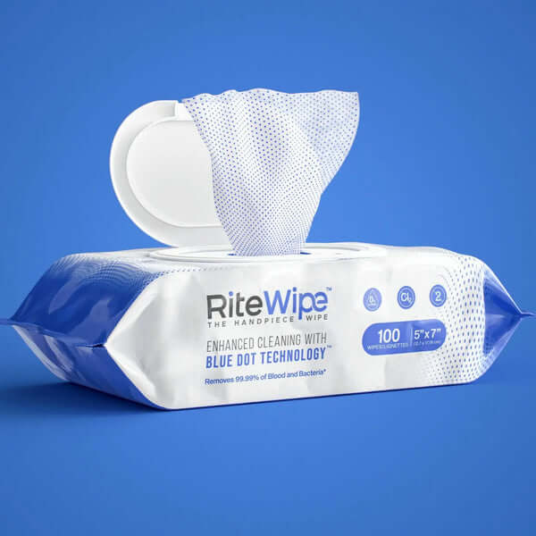 RiteWipe Dental Handpiece Cleaning Wipes 5