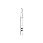 Two Striper FG #L362.3 Coarse Diamond Burs, Long Shank, Pear Shaped. Pack of 5