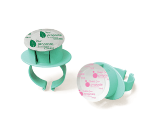 ProPaste One pre-assembled prophy paste ring combo, Assorted Flavores, 144/box 23101