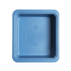 Procedure Tub - Gray, 12-1/4" x 10-7/8" x 2-3/4". Tub Only. Made | SurgiMac Dental Supply