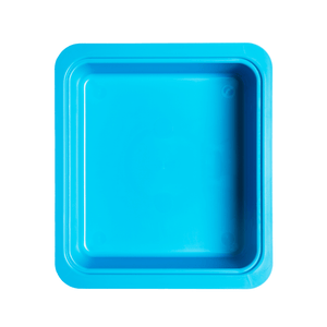 Procedure Tub - Gray, 12-1/4" x 10-7/8" x 2-3/4". Tub Only. Made | SurgiMac Dental Supply