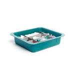Procedure Tub - Gray, 12-1/4" x 10-7/8" x 2-3/4". Tub Only. Made | SurgiMac Dental Supply