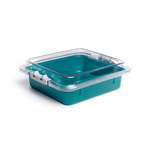 Procedure Tub - Gray, 12-1/4" x 10-7/8" x 2-3/4". Tub Only. Made | SurgiMac Dental Supply