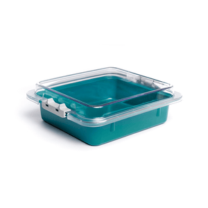 Procedure Tub - Gray, 12-1/4" x 10-7/8" x 2-3/4". Tub Only. Made | SurgiMac Dental Supply