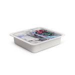 Procedure Tub - Gray, 12-1/4" x 10-7/8" x 2-3/4". Tub Only. Made | SurgiMac Dental Supply