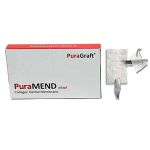 PuraMEND adapt Membrane, 15 X 20 mm. Resorbable Collagen Membrane - PGBA15 | SurgiMac Dental Supply