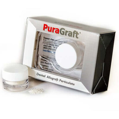 PuraGraft 2.5 cc Mineralized Cortical Bone Granules 250 - 1000