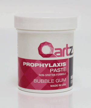 QARTZ Prophy Paste with Fluoride 12oz Jar, Non-Splatter 1.23% Fluoride Ion | SurgiMac Dental Supply