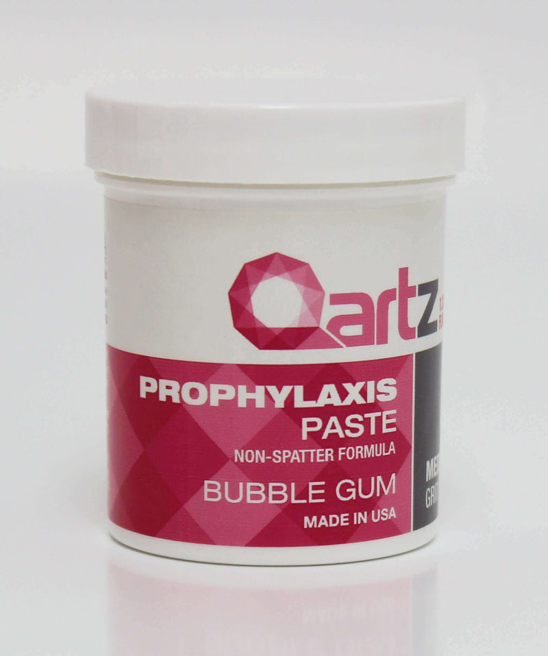 QARTZ Prophy Paste with Fluoride 12oz Jar, Non-Splatter 1.23% Fluoride Ion | SurgiMac Dental Supply