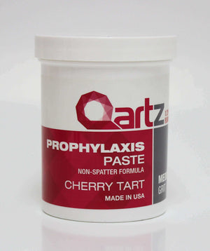 QARTZ Prophy Paste with Fluoride 12oz Jar, Non-Splatter 1.23% Fluoride Ion | SurgiMac Dental Supply