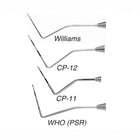 Quala CP-12 color-coded single end probe (3-6-9-12 mm) with #6 large 3/8