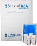 Sterisil R2A with FASTRead Mail-In Waterline Test - 1 vial | SurgiMac Dental Supply