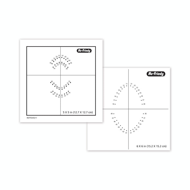 Hu-Friedy FDI Rubber Dam Template