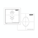 Hu-Friedy FDI Rubber Dam Template