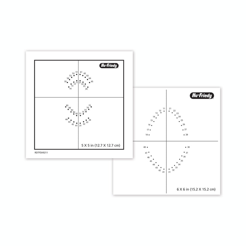 Hu-Friedy FDI Rubber Dam Template