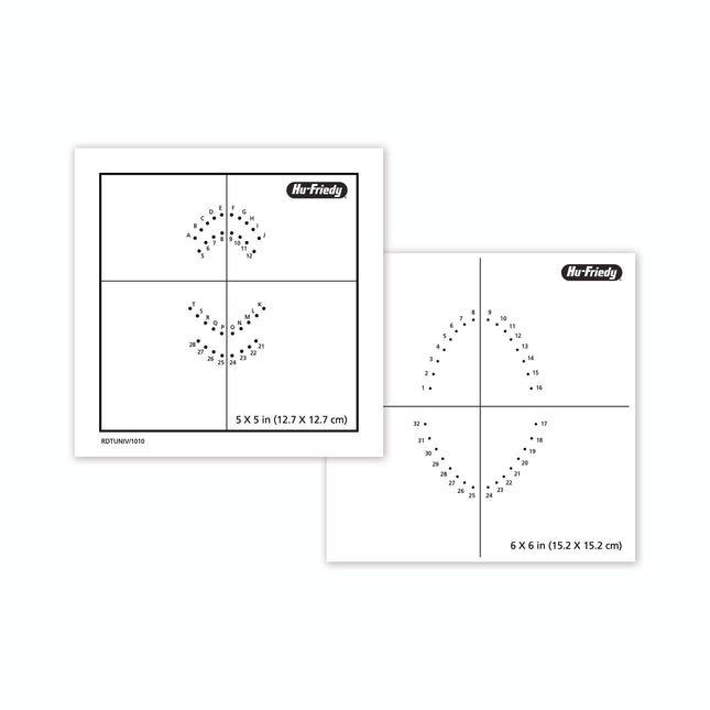 Hu-Friedy Universal Rubber Dam Template