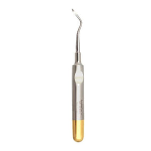 SurgiMac #3 Root Tip Pick, Gold, Easy Grip Handle, Stainless Steel, Pro Series, 1/Pk | SurgiMac Dental Supply