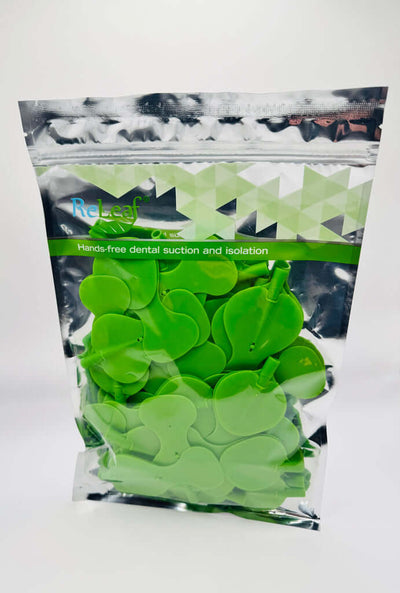 Branded Foil bag with 50 Restorative Leaf Refill Bag Regular Medium Size