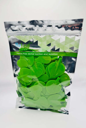 Branded Foil bag with 50 Restorative Leaf Refill Bag Regular Medium Size | SurgiMac Dental Supply