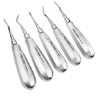 SurgiMac Dental Surgical Root Elevator, HEIDBRINK Root TIP Elevator, Stainless Steel, Pro Series, 5/Pk