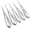 SurgiMac Dental Surgical Root Elevator, HEIDBRINK Root TIP Elevator, Stainless Steel, Pro Series, 5/Pk
