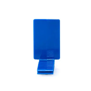 EzAim Individually Cut Adhesive Sensor Holder Anterior Blue, 50/pk | SurgiMac Dental Supply