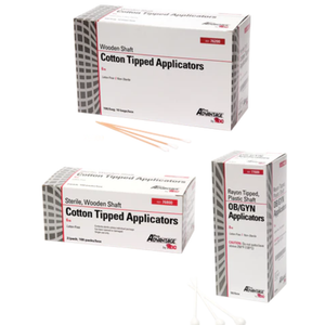 OB/GYN, 8", Rayon Tipped, Plastic, 50/bx