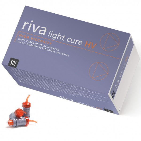 Riva Light Cure HV Capsules Shade A1 Standard 50/bx 8730001