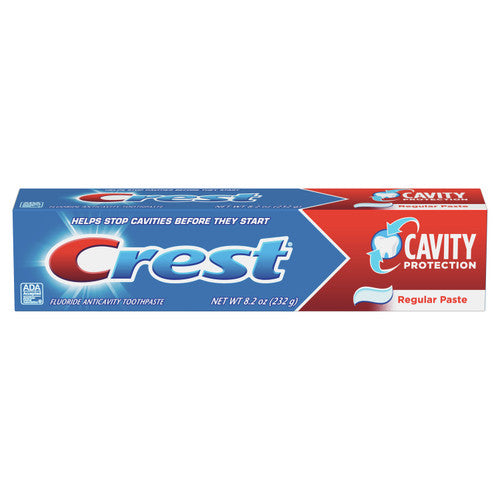 Crest Toothpaste, Cavity Protection, 8.2 Oz, 24/cs 3700092773-1