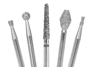 Robot FG Diamond, Corner Round Tapered Cylinder, ISO #544/031, 3.5 Length, Standard, 1/pk 0826-1