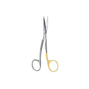 Hu-Friedy 10 Double Curved Super-Cut Scissors | SurgiMac Dental Supply