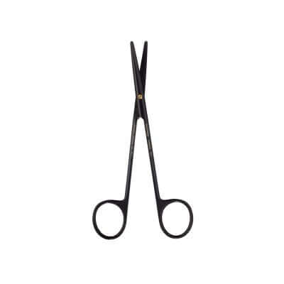 Hu-Friedy Metzenbaum, Curved, Super-Cut Scissors, Black Line | SurgiMac Dental Supply