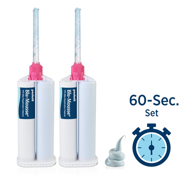 Parkell | Blu-Mousse (60-sec. set) Rapid Split-Cartridge System | S440S