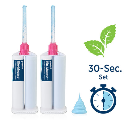 Blu-Mousse Peppermint Super-Fast (30-sec. set) | S448S | | Bite registration, Dental, Dental Supplies, Impression materials | Parkell | SurgiMac