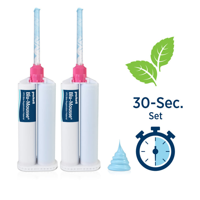 Parkell | Blu-Mousse Peppermint Super-Fast 30-sec. Set-By Surgimac | S448S