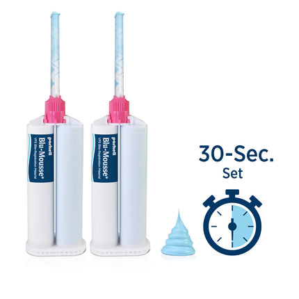 Blu-Mousse Super-Fast (30-Sec. Set) | S457S | | Bite registration, Dental, Dental Supplies, Impression materials | Parkell | SurgiMac