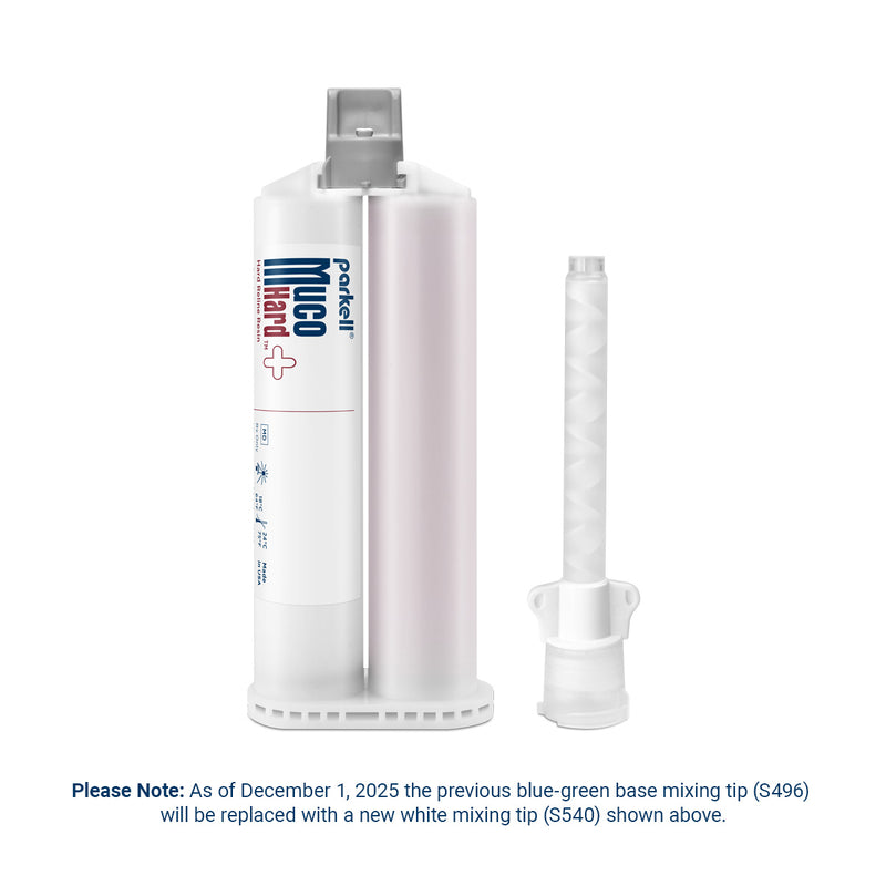 Parkell MucoHard & Reline Resin (50ml Cartridge)