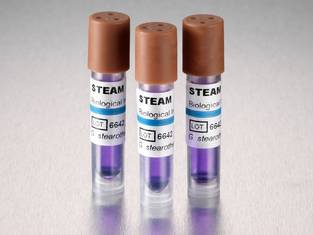 Crosstex | Self-Contained Steam Biological Indicator-10e6, 100/bx | SCS-106